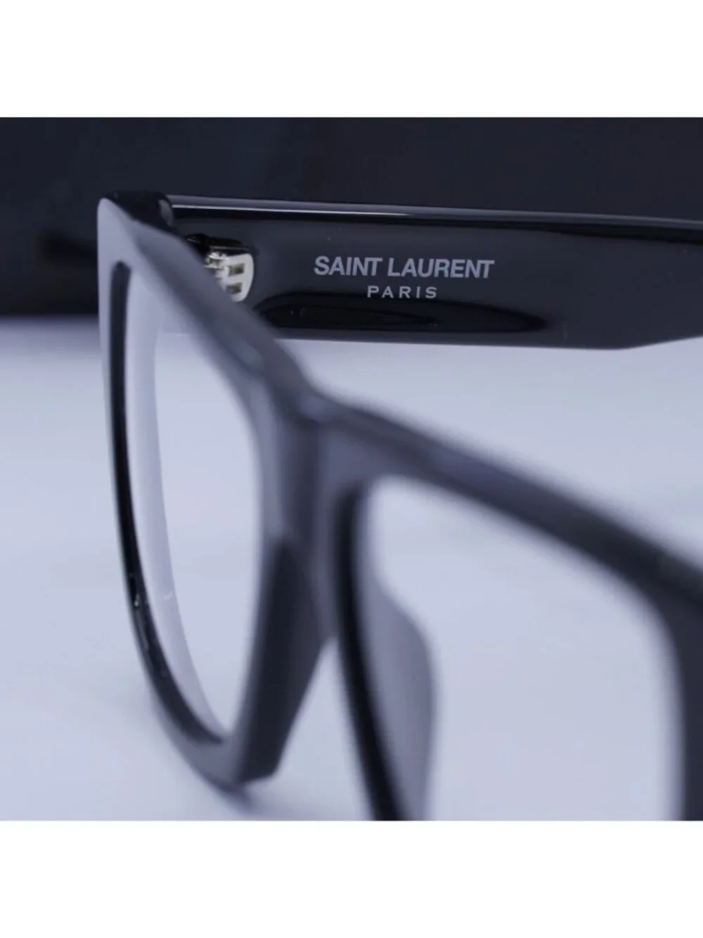 Saint Laurent SL714 001 Square Eyeglasses 55mm – Black
